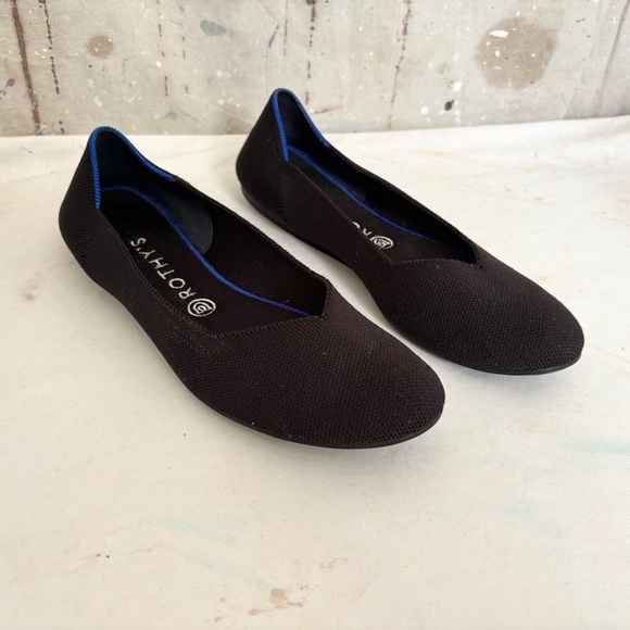 Rothy's the Flat in Black - Picture 2 of 8